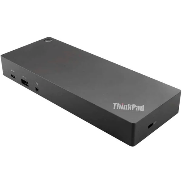 Lenovo ThinkPad Hybrid USB-C Dock mit USB A Generalüberholt, Dockingstation (schwarz)
