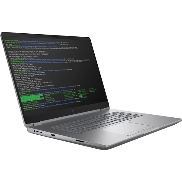 HP ZBook Fury G1i 18 (98L71ET), Notebook (silber, Intel® Core™ Ultra 7 255HX, NVIDIA RTX PRO 2000, 32 GB DDR5, 1 TB (1 TB SSD), Windows 11 Pro)