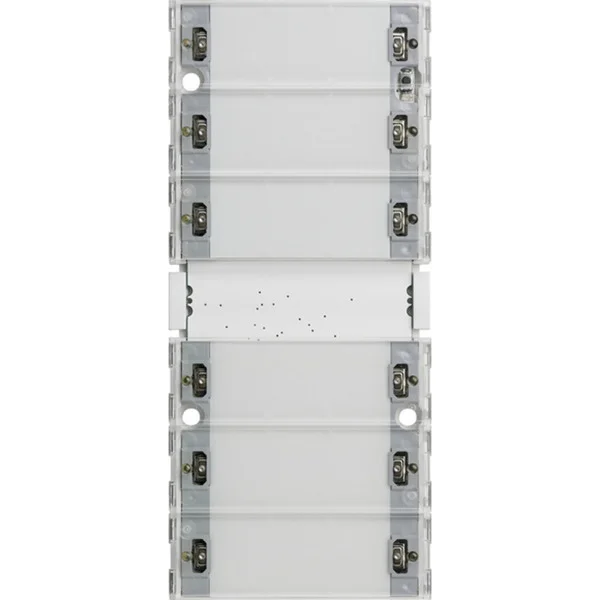 Gira KNX Tastsensor 3 Komfort sechsfach mit Inbetriebnahme-Wippe (Retail)