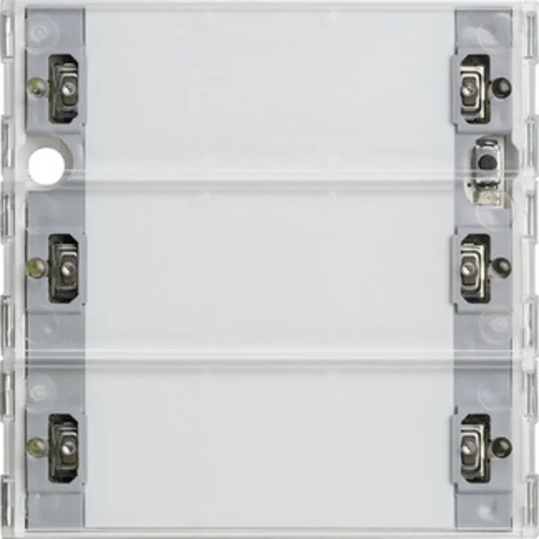 Gira KNX Tastsensor 3-fach Komfort mit Inbetriebnahme-Wippe und Raumthermostat (Retail)