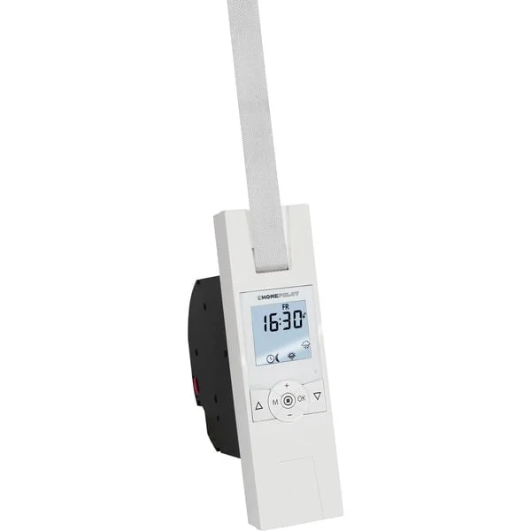 HOMEPILOT Gurtwickler RolloTron premium smart Minigurt, Elektrischer Gurtwickler (weiß)