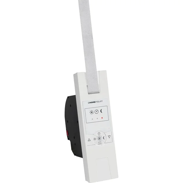HOMEPILOT Gurtwickler RolloTron classic Minigurt, Elektrischer Gurtwickler (weiß)