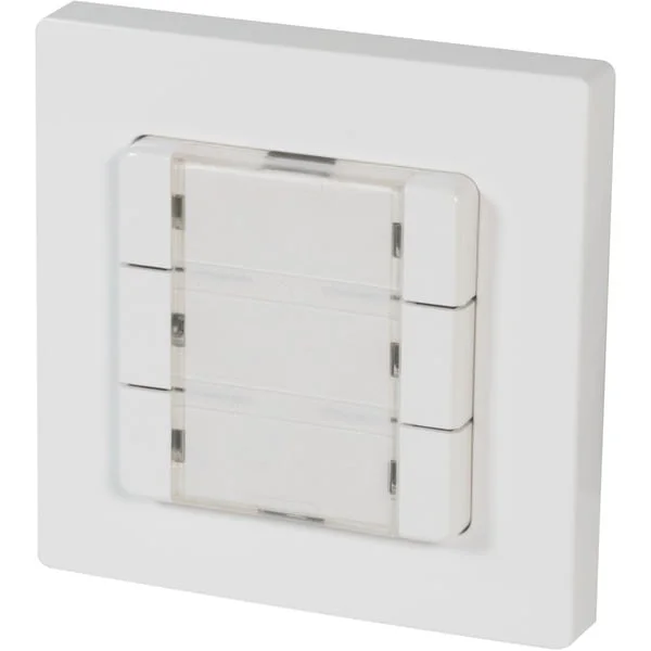 HOMEPILOT Wandtaster smart 3 Gruppen (weiß)