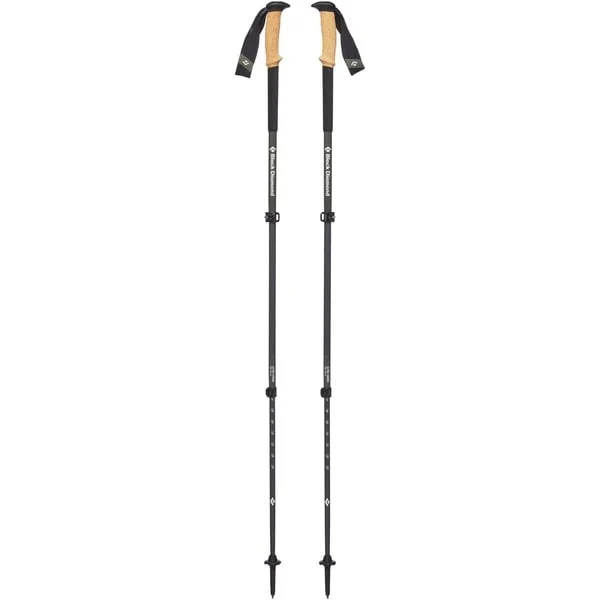 Black Diamond Trekkingstöcke Alpine Carbon Cork, Fitnessgerät (1 Paar, 100 - 130 cm)