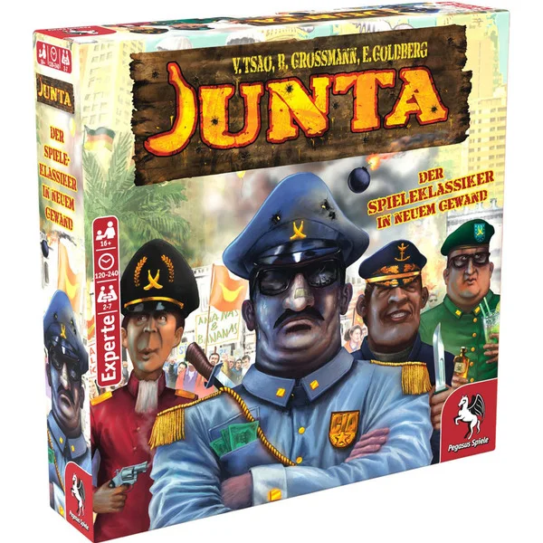 Pegasus Junta, Brettspiel (Neuauflage)