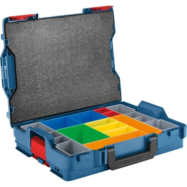 Bosch Professional L-BOXX 102, Set mit 12 Teilen, Werkzeugkiste (blau)
