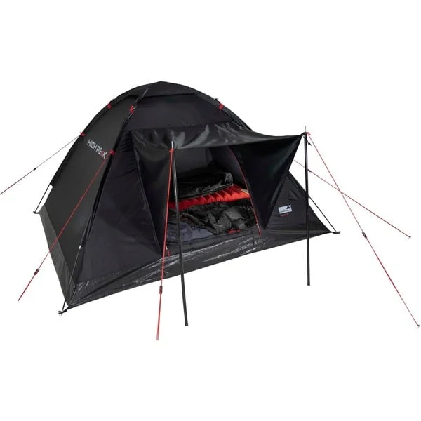 High Peak Kuppelzelt Beaver 3 (schwarz)