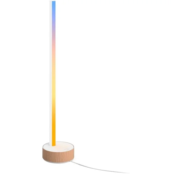 Philips HUE Gradient Signe Tischleuchte, LED-Leuchte (weiß/holz, Oak)