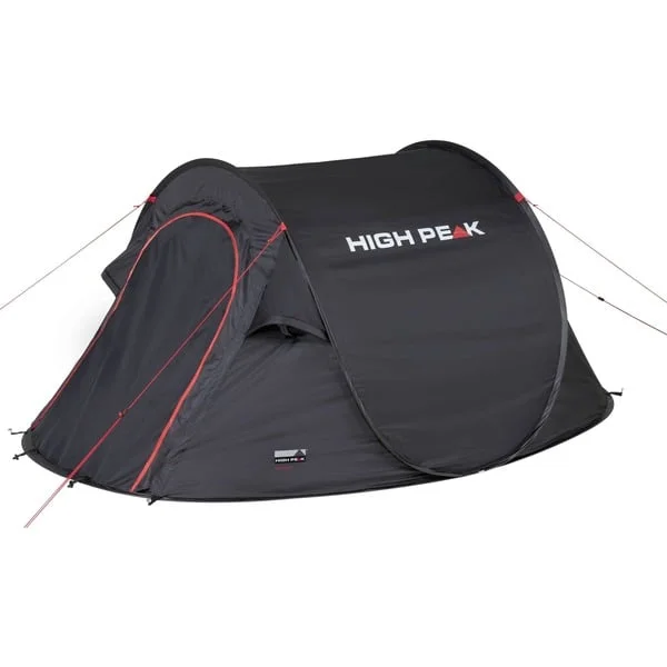 High Peak Wurfzelt Vision 3 (schwarz, freistehend)