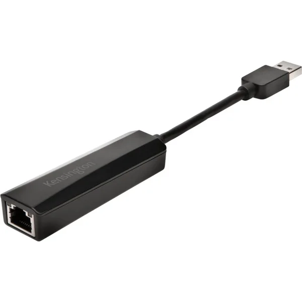 Kensington USB 3.0-Ethernet-Adapter, LAN-Adapter (schwarz)