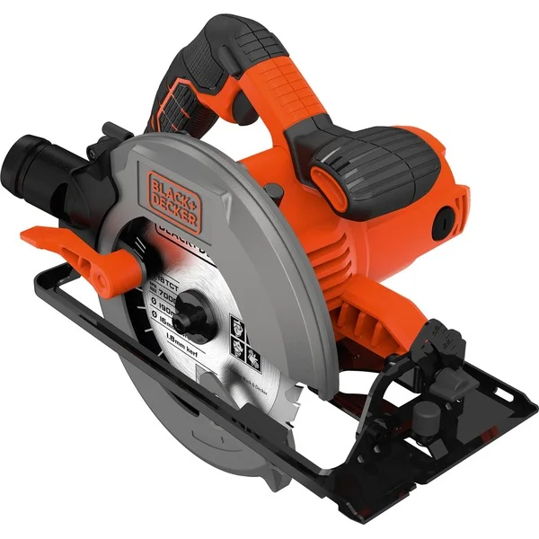 BLACK+DECKER Handkreissäge CS1550 (orange/schwarz, 1.500 Watt)