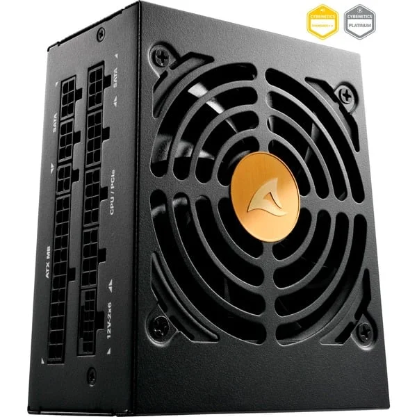 Sharkoon Rebel P20 SFX 850W, PC-Netzteil (schwarz, 1x 12 Pin High Power Anschluss, 2x PCIe, Kabelmanagement, 850 Watt)