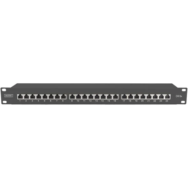 Digitus DN-91624S-EA-B, Patchpanel (schwarz, 19", Cat.6A)