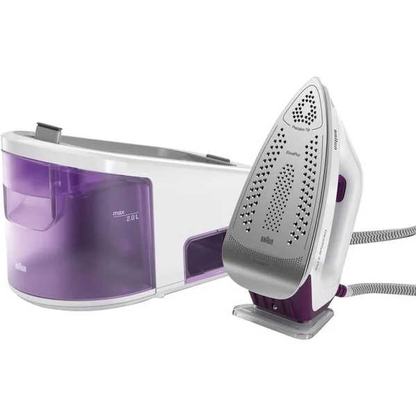 Braun CareStyle 3 Pro IS 3155 VI, Dampfbügelstation (weiß/violett)