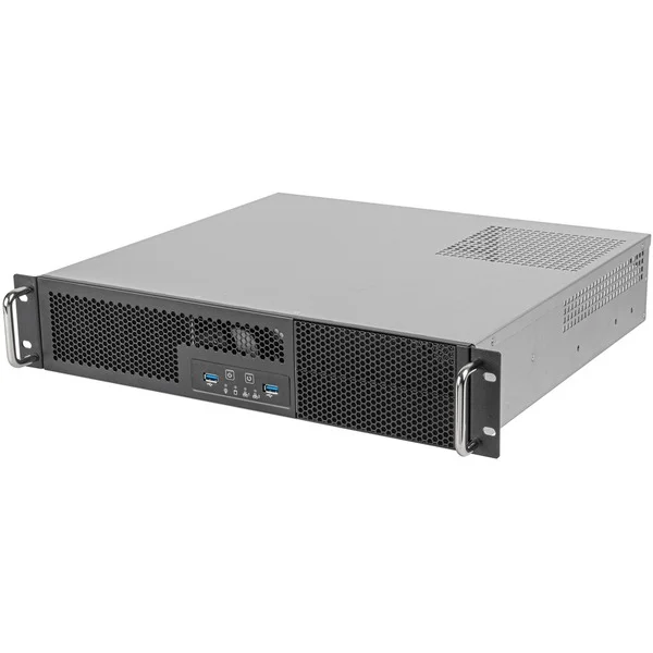 SilverStone SST-RM23-502-MINI, Rack, Server-Gehäuse (grau/schwarz)