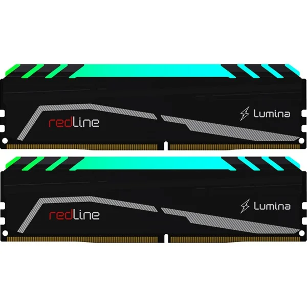 Mushkin DIMM 16 GB DDR4-3600 (2x 8 GB) Dual-Kit, Arbeitsspeicher (schwarz, MLA4C360JNNM8GX2, Redline Lumina RGB, INTEL XMP)