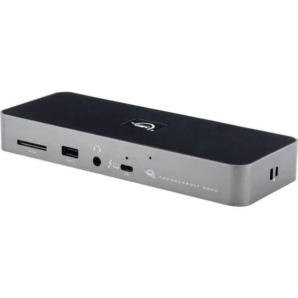 OWC Thunderbolt 4 Dock, Dockingstation (grau/schwarz, USB, SD)
