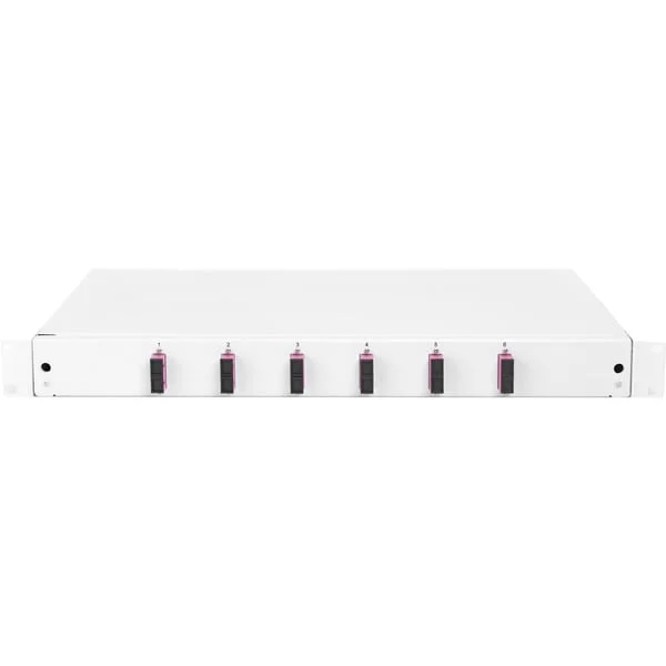 Digitus LWL-Spleißbox, bestückt, 6x SC DX, OM4