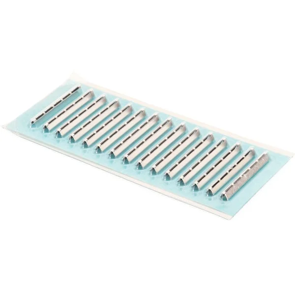 Digitus LWL Crimpspleißschutz, mit Telekomzulassung TS0338/96, Kabelführung (silber, 150 Stück)