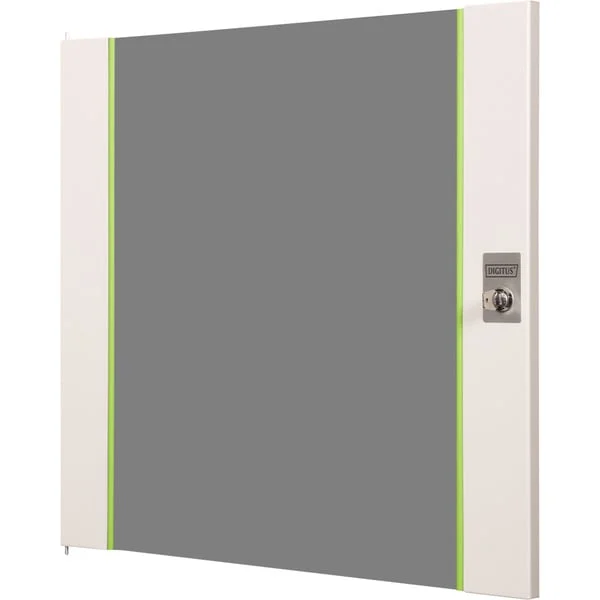 Digitus Glas-Fronttür für 19" 12HE Wandgehäuse Unique Serie, Frontpanel (grau, 12 Höheneinheiten)