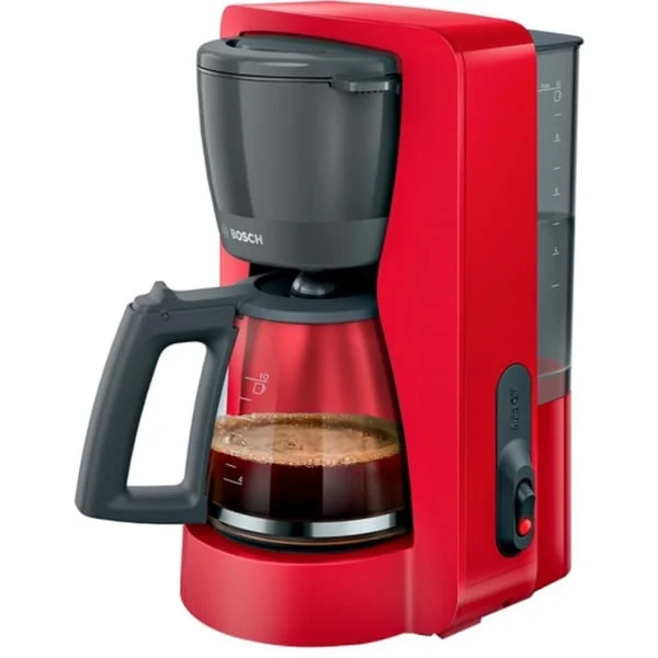 Bosch Home Filterkaffeemaschine MyMoment TKA2M114, Filtermaschine (rot/grau)
