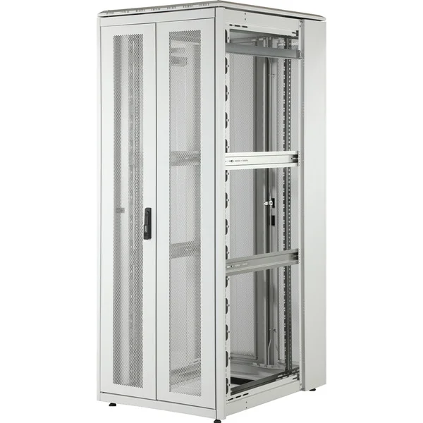 Digitus Netzwerkschrank Unique Serie - 800x1000 mm (BxT), IT-Schrank (hellgrau, 42 Höheneinheiten)