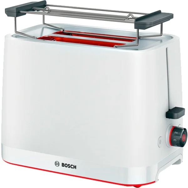 Bosch Home Kompakt-Toaster MyMoment TAT3M121 (weiß, 950 Watt, für 2 Scheiben Toast)