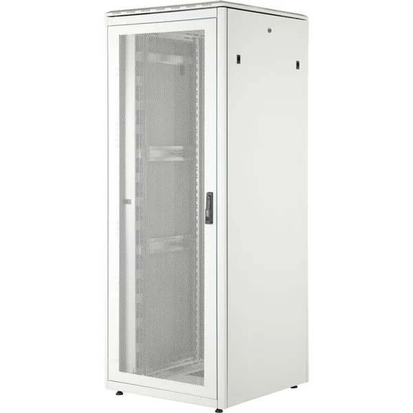 Digitus Netzwerkschrank Unique Serie - 800x800 mm (BxT), IT-Schrank (hellgrau, 42 Höheneinheiten)