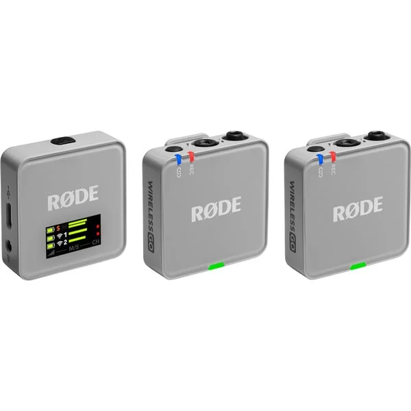 Rode Microphones Wireless GO (Gen 3), Mikrofon (grau)