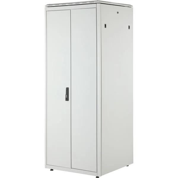 Digitus Netzwerkschrank Unique Serie - 800x800 mm (BxT), IT-Schrank (hellgrau, 42 Höheneinheiten)