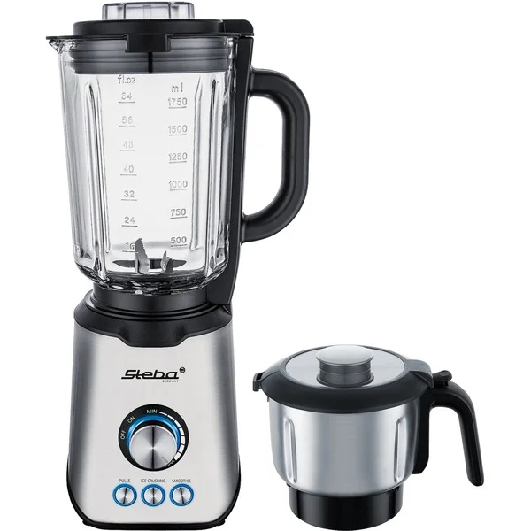 Steba MX 4 plus, Standmixer (edelstahl (gebürstet)/schwarz)
