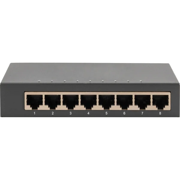 Digitus 8-Port Gigabit, Switch (schwarz)