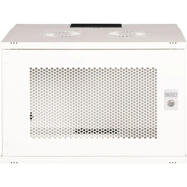 Digitus Wandgehäuse SOHO Pro - 19" 540x400 mm (BxT), IT-Schrank (hellgrau, 7 Höheneinheiten)