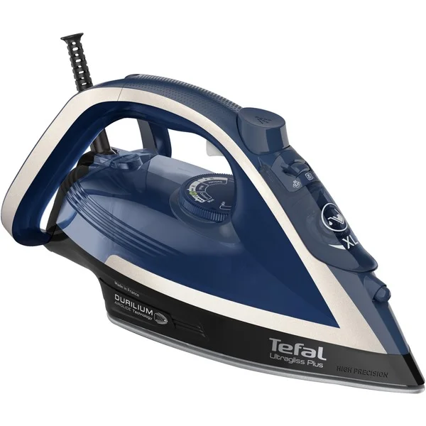 Tefal Ultragliss+ Anti-Kalk FV6846E1, Dampfbügeleisen (blau/weiß)