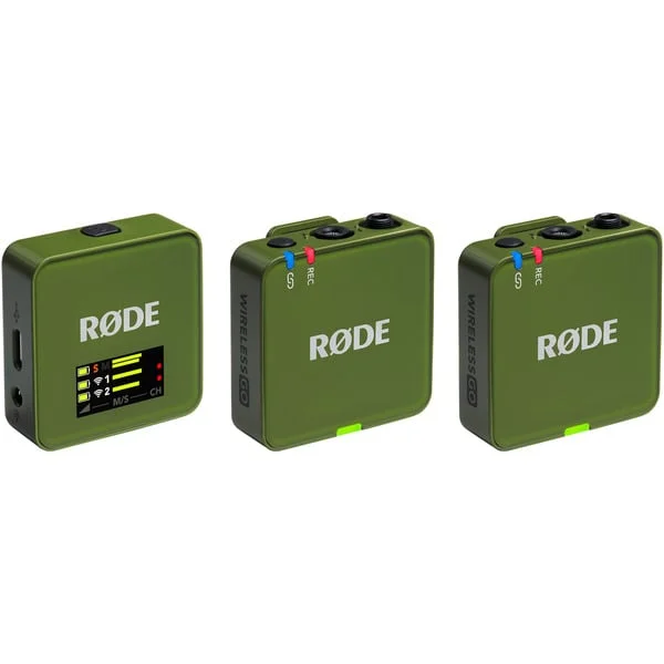 Rode Microphones Wireless GO (Gen 3), Mikrofon (dunkelgrün)
