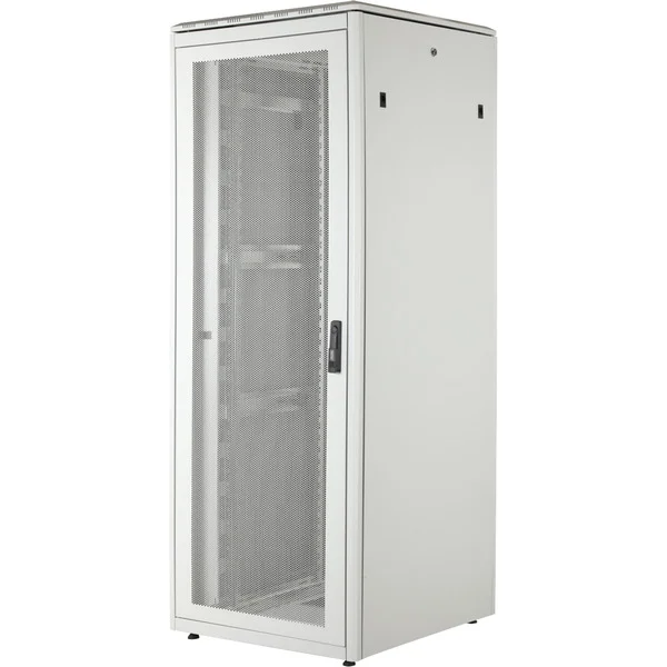 Digitus Netzwerkschrank Unique Serie - 800x800 mm (BxT), IT-Schrank (hellgrau, 42 Höheneinheiten)