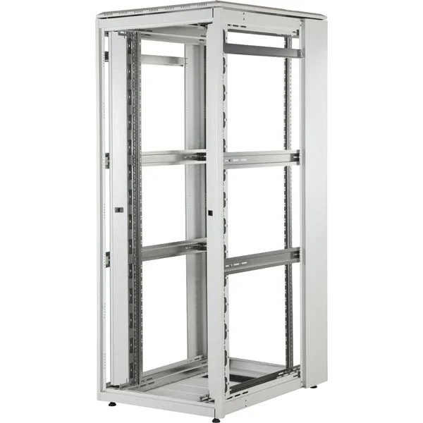 Digitus Netzwerkschrank Unique Serie - 800x1000 mm (BxT), IT-Schrank (hellgrau, 42 Höheneinheiten)