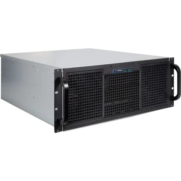 Inter-Tech 4U-40248, Server-Gehäuse (schwarz, 4 Höheneinheiten)