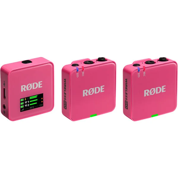 Rode Microphones Wireless GO (Gen 3), Mikrofon (pink)
