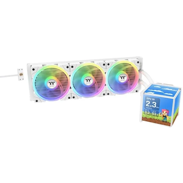 Thermaltake Minecube 360 Ultra ARGB, Wasserkühlung (weiß)