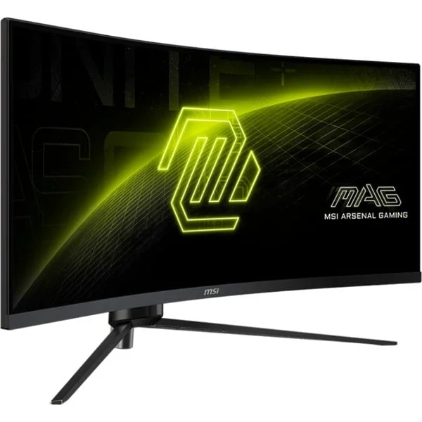 MSI MAG 345CQRDE, Gaming-Monitor (86 cm (34 Zoll), schwarz, UWQHD, VA, Curved, AI-Vision, 180Hz Panel, B-Ware)