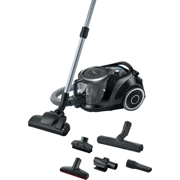 Bosch Home Serie 6 BGC41XSIL, Bodenstaubsauger (schwarz)