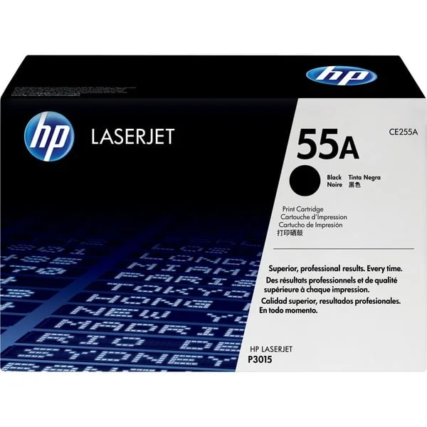 HP Toner schwarz 55A (CE255A) (schwarz)