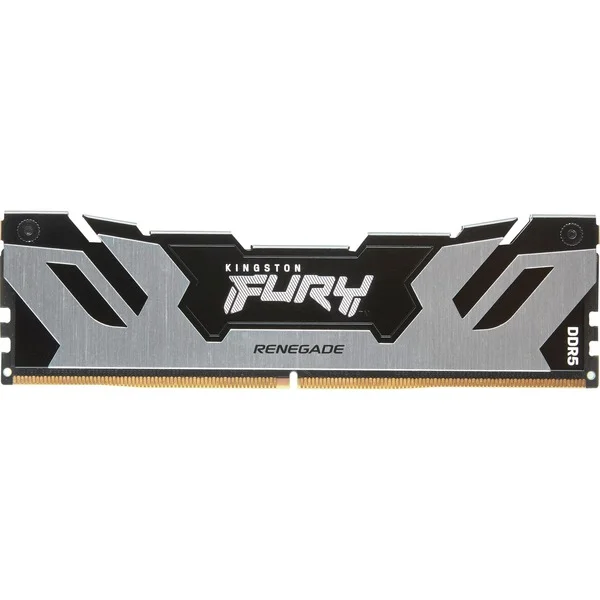 Kingston FURY DIMM 16 GB DDR5-6400 , Arbeitsspeicher (schwarz/silber, KF564C32RS-16, Fury Renegade Silver, INTEL XMP)