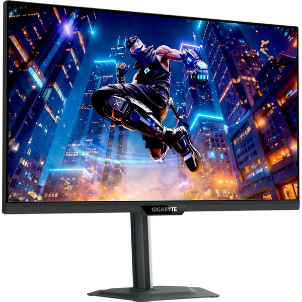 GIGABYTE M27Q2 QD QLED, Gaming-Monitor (68.6 cm (27 Zoll), schwarz, QHD, SS-IPS, KVM, HDMI, DP, USB-C, 200Hz Panel)