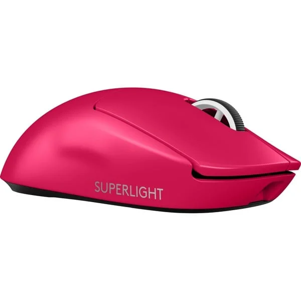 Logitech Gaming PRO X SUPERLIGHT 2, Gaming-Maus (magenta, 2,4-GHz-LIGHTSPEED, kompatibel mit Windows und macOS)