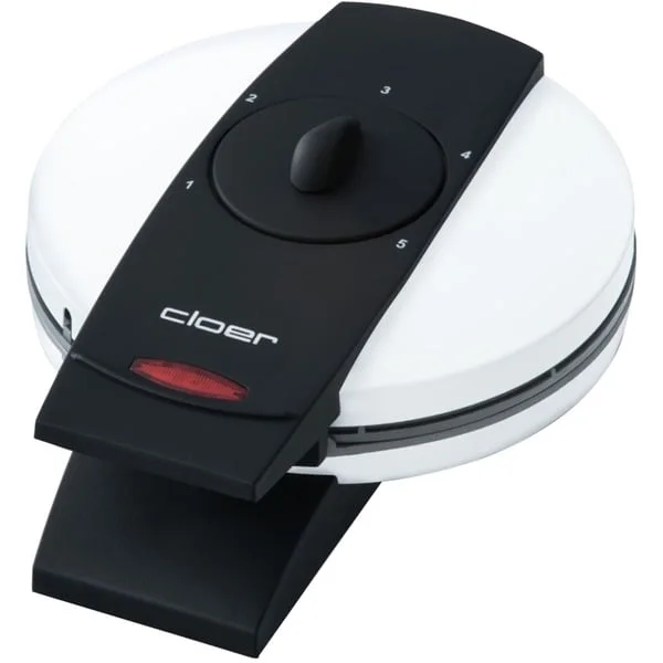 Cloer Waffeleisen 1621 (weiß/schwarz, 930 Watt)