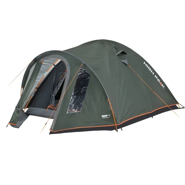 High Peak Kuppelzelt Nevada 4.1 (dunkelgrün/grau, Climate Protection 80)