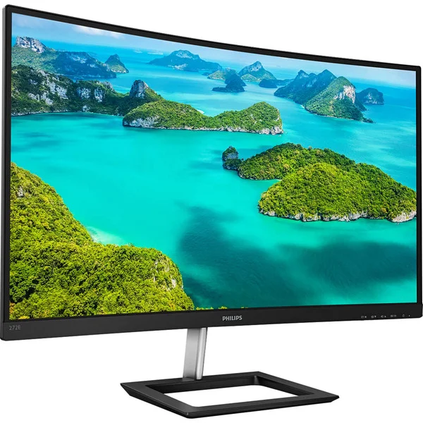 Philips 272E1CA/00, LED-Monitor (69 cm (27 Zoll), schwarz, FullHD, VA, Curved, 75 Hz, AMD Free-Sync)