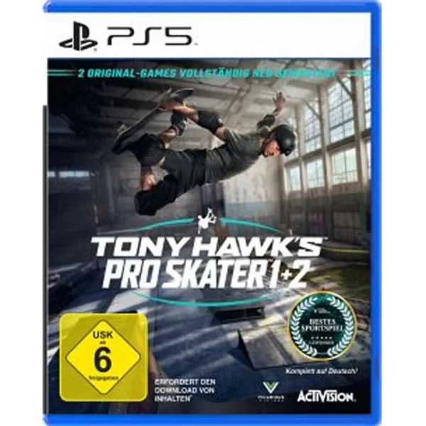 Tony Hawks Pro Skater 3+4, PlayStation 5-Spiel